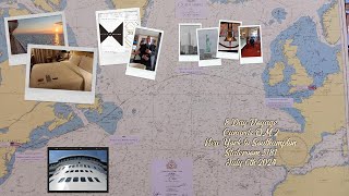 Queen Mary 2 Stateroom 5181 Transatlantic Voyage July 2024 [upl. by Sedgewake705]