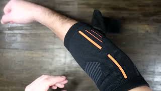 APOYO Elbow Brace Tennis Compression Sleeve [upl. by Vel]