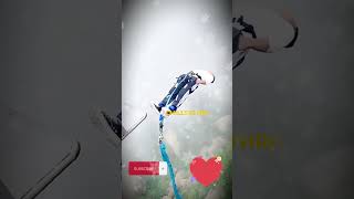 BungeeJumping RopeBeautiful⛸️🧗💦🪂 shorts reels shortsfeed trendingshorts viralvideoshortvideo [upl. by Velick914]