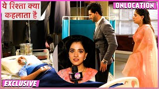 Yeh Rishta Kya Kehlata Hai ON SET Rohit Ko Hospital Mein Dekh PHUT PHUT Kar Roye Armaan Aur Ruhi [upl. by Ocisnarf1]