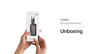 Orbitkey ID Card Holder Pro  Unboxing [upl. by Carleton]