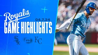 Sunday Sweeping  Royals Comeback vs White Sox to Complete Sweep [upl. by Adnaerb]