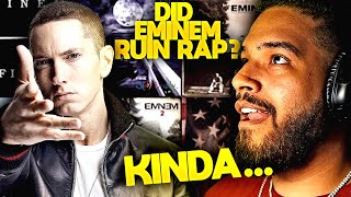 Did Eminem amp White Rappers RUIN Rap [upl. by Lydie]