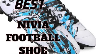 Nivia storm football shoe  unboxing amp reviewRs900 [upl. by Ahsened743]