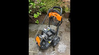 Wilks USA TX750 Pressure washer unboxing and Assembly plus first start [upl. by Kinny546]