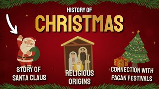 The History of Christmas Religious amp Pagan Origins [upl. by Ronda]