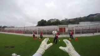 Session goalkeeper training GoPro [upl. by Adnowal]