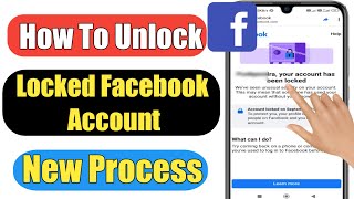 How To Unlock Facebook Account  2024  Fix Your Account Has Been Locked Facebook [upl. by Irvine]