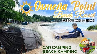 Car Camping at Osmeña Point Beach Resort Dasol Pangasinan PH  Camping  Family Outing  Mirage G4 [upl. by Batish]