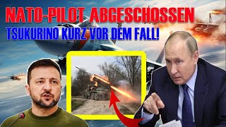 UKRAINEKRIEG Russland greift massiv an NATOPilot abgeschossen Tsukurino kurz vor dem Fall [upl. by Aven]