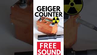 GEIGER COUNTER  FREE SOUND [upl. by Ise128]