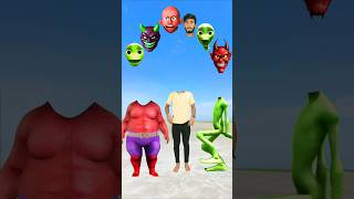 Fat Dog And Alian And Me Correct head matching vfx magic video tu radha meri mai samshorts mmmrazz [upl. by Fidelas]