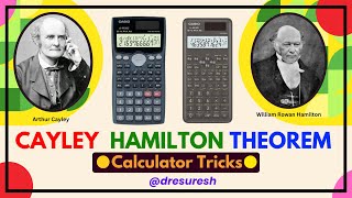 3 Cayley Hamilton Theorem  Unit 1  21MAB101T  Calculator Tricks [upl. by Peppi]