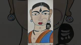 Jamini Roy Painting [upl. by Anaxor]