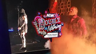 Malakai Black vs Adam Copeland Entrances  AEW Double or Nothing 2024  MGM Grand Arena •4K60fps [upl. by Enidlarej]