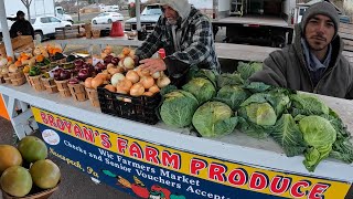 SELLING OUT At The Farmers Market [upl. by Lorac]