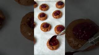 Cookies don’t get any better than this–a crispy crust blackberries and a smooth drizzle of tahini [upl. by Ahser484]