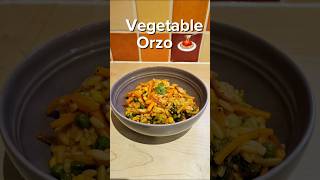 Vegetable Orzo 🍝 shorts food orzo [upl. by Yentirb]