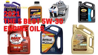 The 5 Best 5w30 Engine Oils [upl. by Dhar]