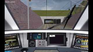 OpenBVE HD EXCLUSIVE Alstom AGV NTV Italo ETR 575 Release Video [upl. by Rabkin]