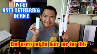 WiFi Anti Tethering device  It works great  JK Chavez [upl. by Elyak]