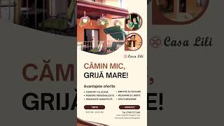 Centru de ingrijire  Camin mic Grija mare  Casa Lili [upl. by Nylssej]