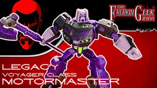 Legacy Voyager MOTORMASTER Animated EmGos Transformers Reviews N Stuff [upl. by Deryl]