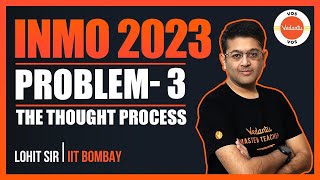 INMO 2023 Problem3  The Thought Process  INMO 2023 Solutions  Lohit Jindal  VOS [upl. by Summons]