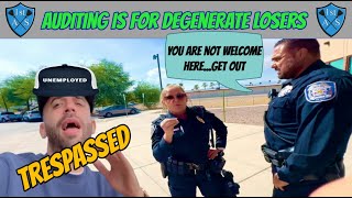 Frauditor’s Intimidation Tactics Get Him Kicked Out of Post Office amp Trespassed After Threat [upl. by Llert887]