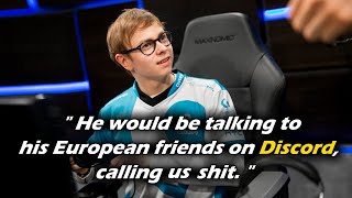 Jensen trashtalked his C9 teammates behind their backs in his first LCS split [upl. by Adarbil273]