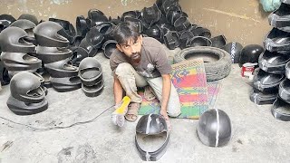 How motorcycle helmets are made [upl. by Joshi]