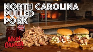 North Carolina Pulled Pork  Homemade Sweet Coleslaw [upl. by Enileuqcaj649]