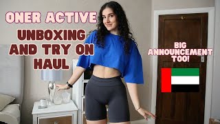 ONER ACTIVE EFFORTLESS UNBOXING AND TRY ON HAUL AND IM MOVING COUNTRY [upl. by Charters]