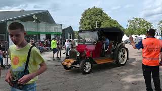 Tractors parade after Historic Tractor Show Panningen 2023 organized by HMT KLEP [upl. by Ailegra158]