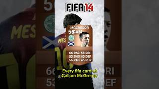 Every fifa card of Callum McGregor from fifa1425🏴󠁧󠁢󠁳󠁣󠁴󠁿shorts football fifa fut fc25 mcgregor [upl. by Jeddy]