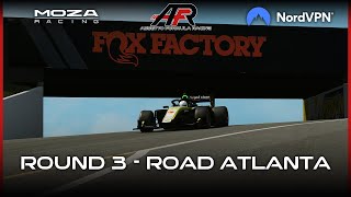 AFR SF Season 12  Round 3  Road Atlanta [upl. by Ahsinar498]