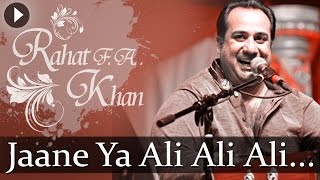 Jaane Ya Ali Ali  Sufiana Safar With Rahat Fateh Ali Khan  Popular Sufi Hits [upl. by Llednik]