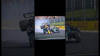 Verstappen and Hamiltons battle ends in a crash at Hungary f1 f1edit [upl. by Anirehtak]