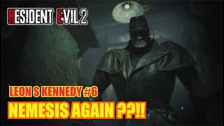 CARA MENGALAHKAN NEMESIS RESIDENT EVIL 2  LEON KENNEDY WALKTROUGH GAMEPLAY [upl. by Arriaes]