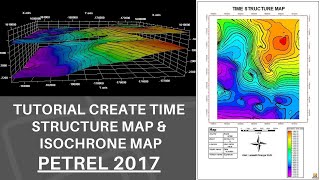 TUTORIAL MAKE TIME STRUCTURE MAP PETA STRUCTURE WAKTU  PETREL 2017 [upl. by Medina413]