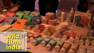 Blossom Kochhar beauty products being sold in Rishikesh [upl. by Anilecram]