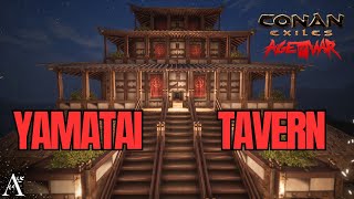 Yamatai Tavern Build  Conan Exiles [upl. by Ronal52]