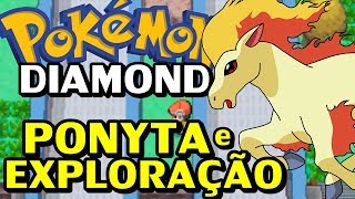 Pokémon Diamond Detonado  Parte 6  Ponyta e Wayward Cave [upl. by Ezarras]