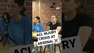 WILLIAMSON MEAD MIEDEMA amp WIENROITHER ❌ ACL INJURY CRISIS AT ARSENAL wsl [upl. by Ahsitan]