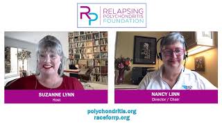 Nancy Linn Chair of the Relapsing Polychondritis Foundation Interviewed by Suzanne Lynn [upl. by Novrej]