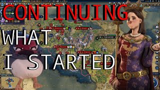 Civ 6  Poland Continuing what I started [upl. by Acnayb]