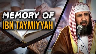 The Excellent Memory Of Ibn Taymiyyah  Sheikh Sulayman Ar Ruhaylee [upl. by Dalli]