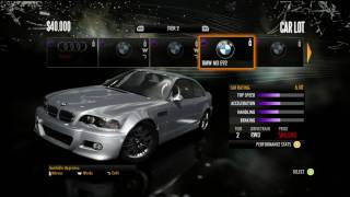 NEED FOR SPEED SHIFT ALL CARS HD [upl. by Aznofla]