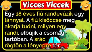 🤣 Vicces Viccek Egy 18 éves fiú randevúzik egy lánnyal a kisöccse tudni akarja milyen egy randi 😂 [upl. by Enail]