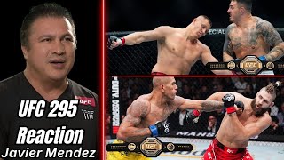 Jaiver Mendez Podcast  UFC 295 Reaction New Champs [upl. by Ontina]